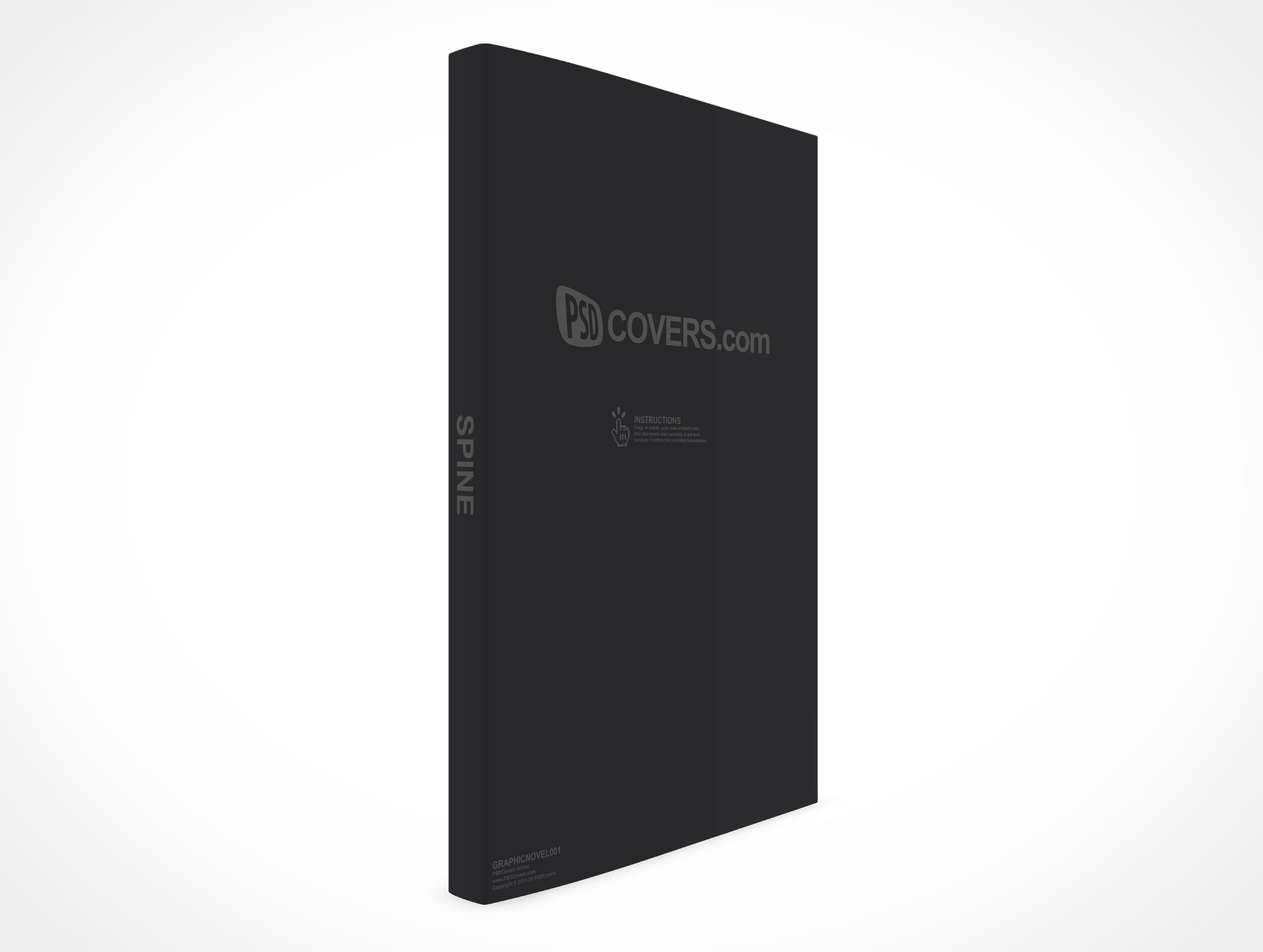 Graphic Novel Book Mockup 1