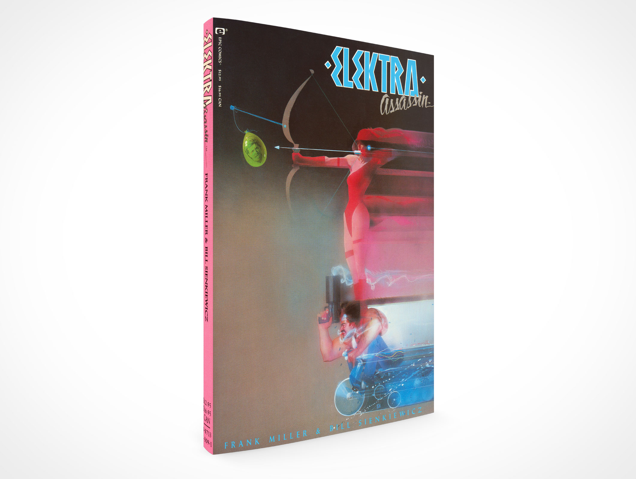 Graphic Novel Book Mockup 2r4