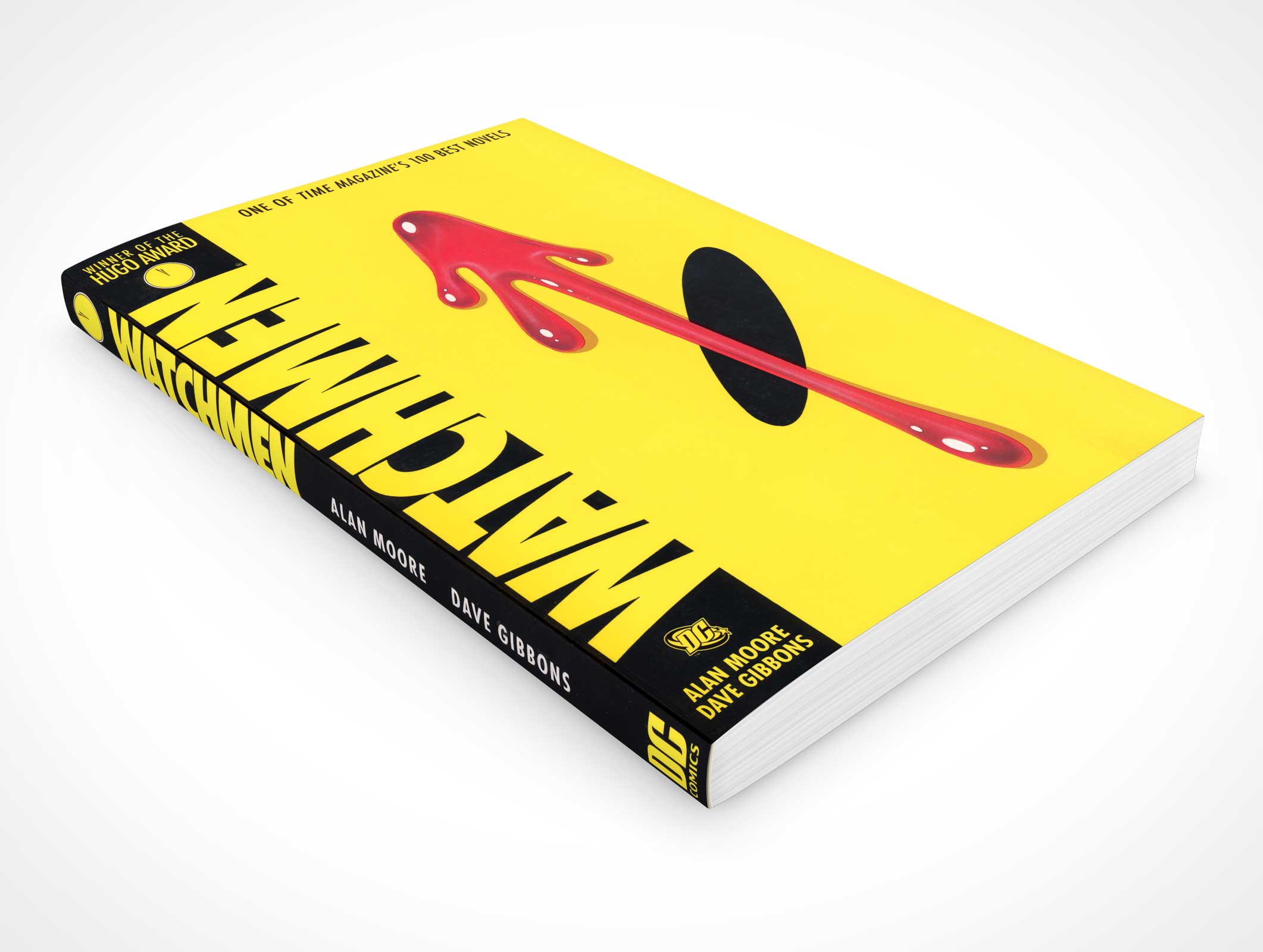 Graphic Novel Book Mockup 5r3