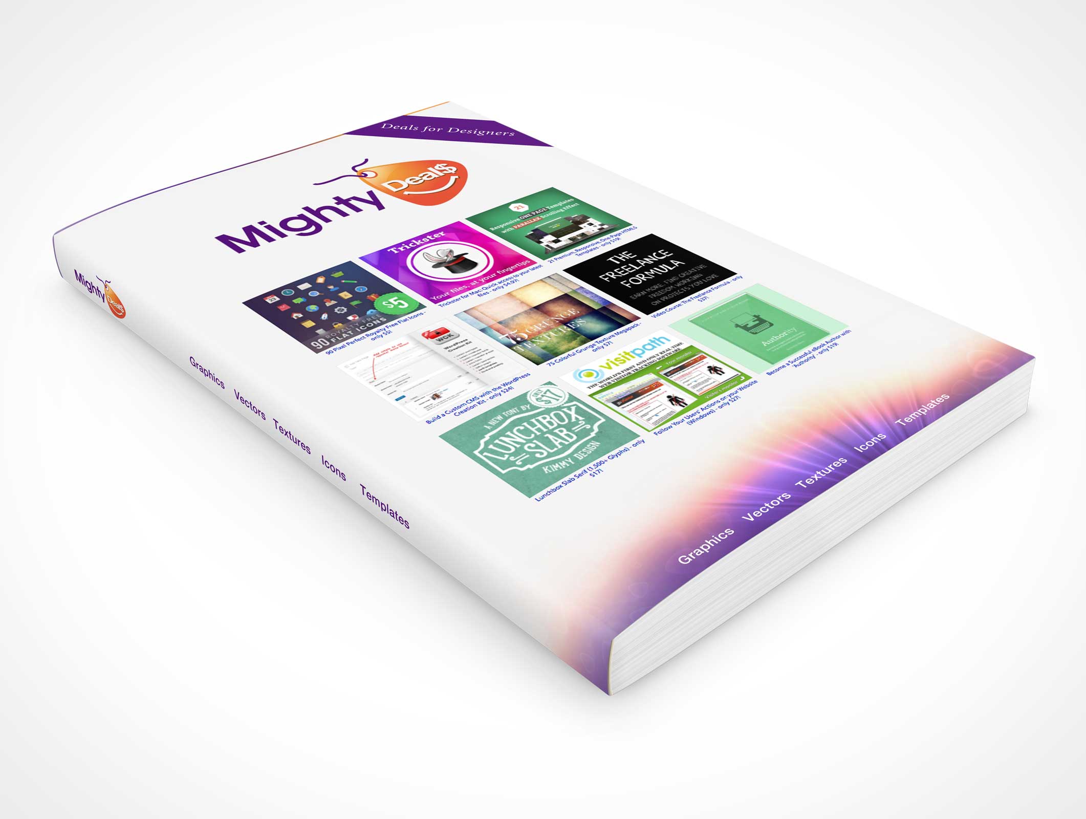 Graphic Novel Book Mockup 5r5