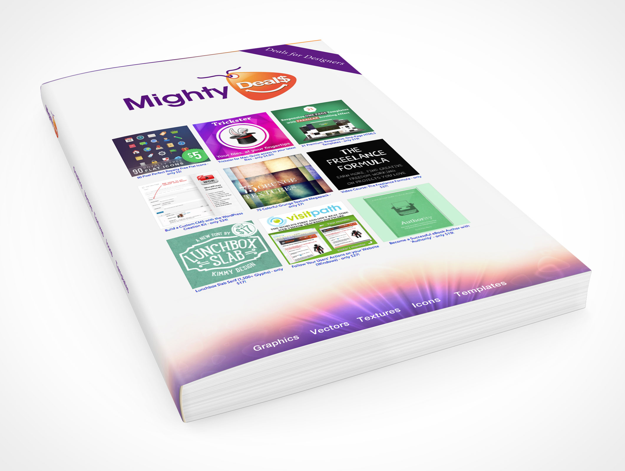 Graphic Novel Book Mockup 6r5