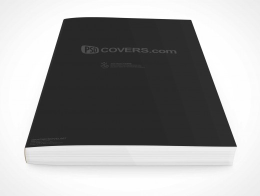 Graphic Novel Book Mockup 7