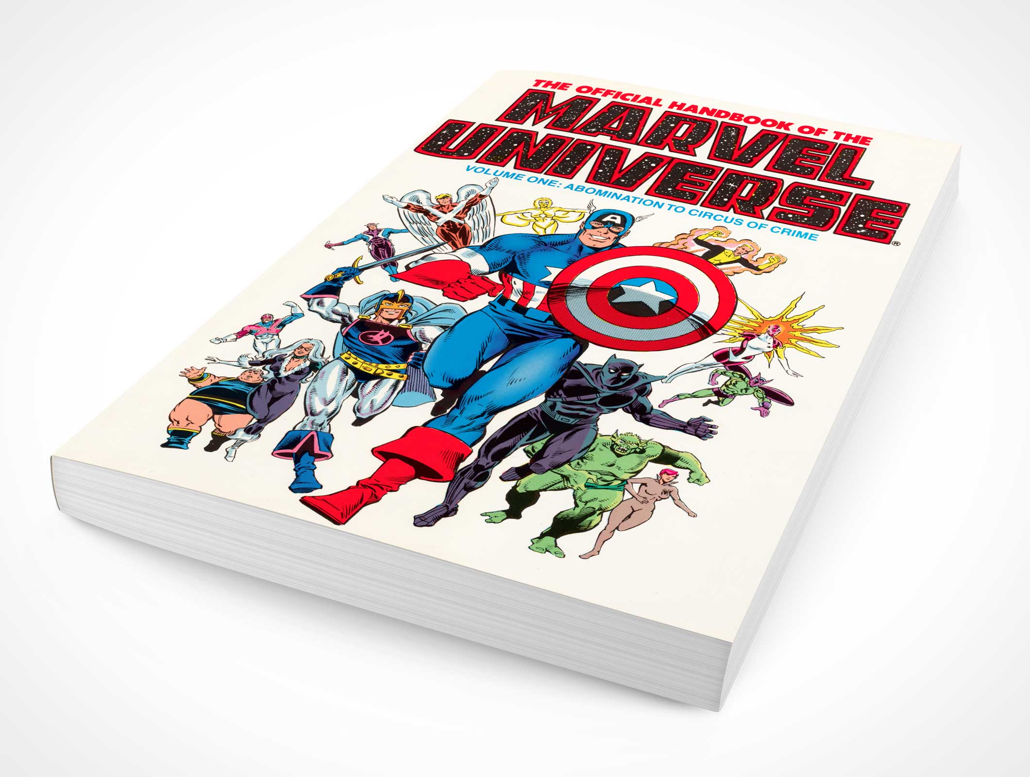 Graphic Novel Book Mockup 8r2