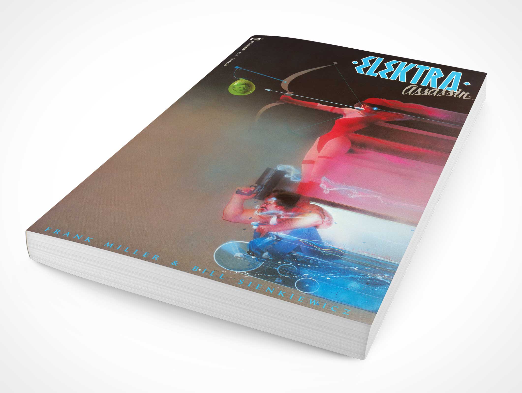 Graphic Novel Book Mockup 8r3