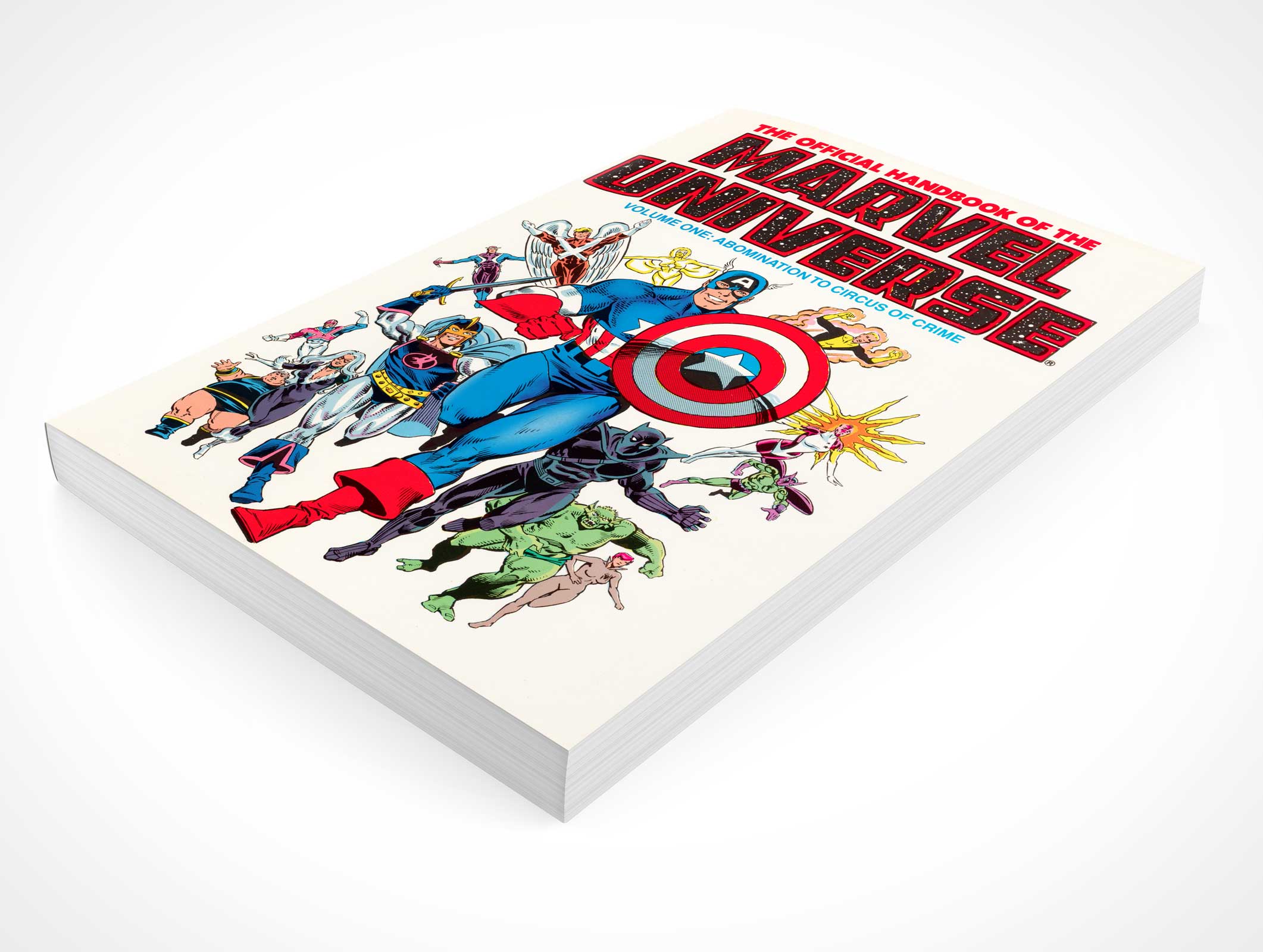 Graphic Novel Book Mockup 9r2