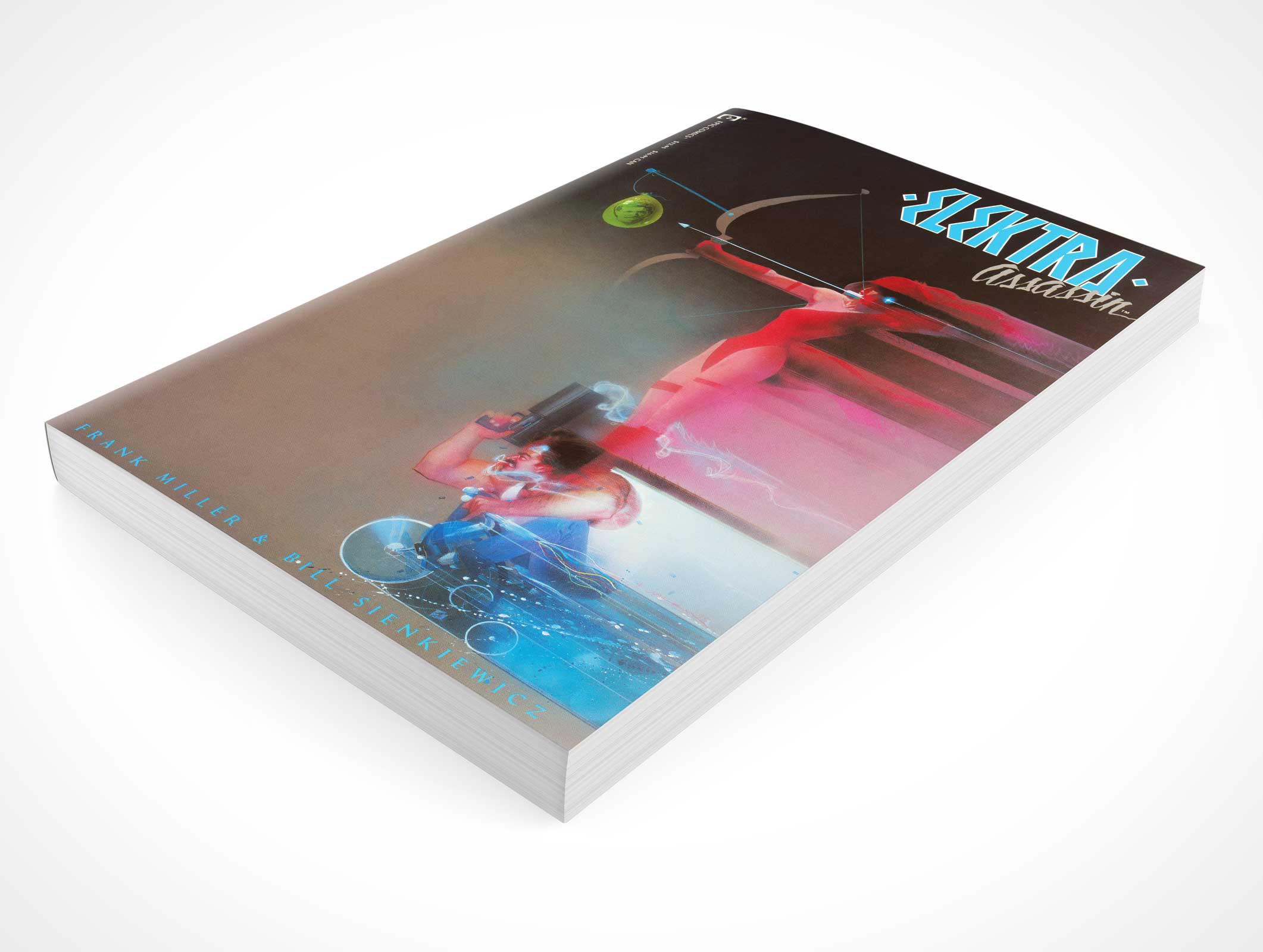 Graphic Novel Book Mockup 9r3
