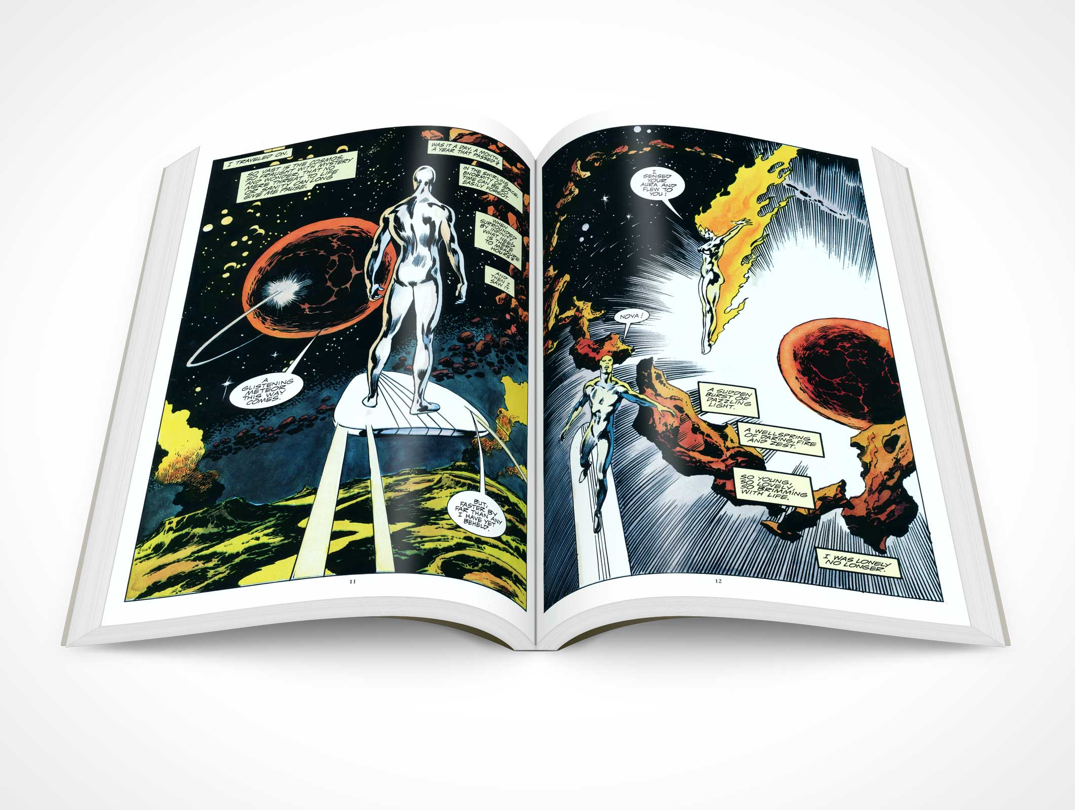 Graphic Novel Book Mockup 11r4