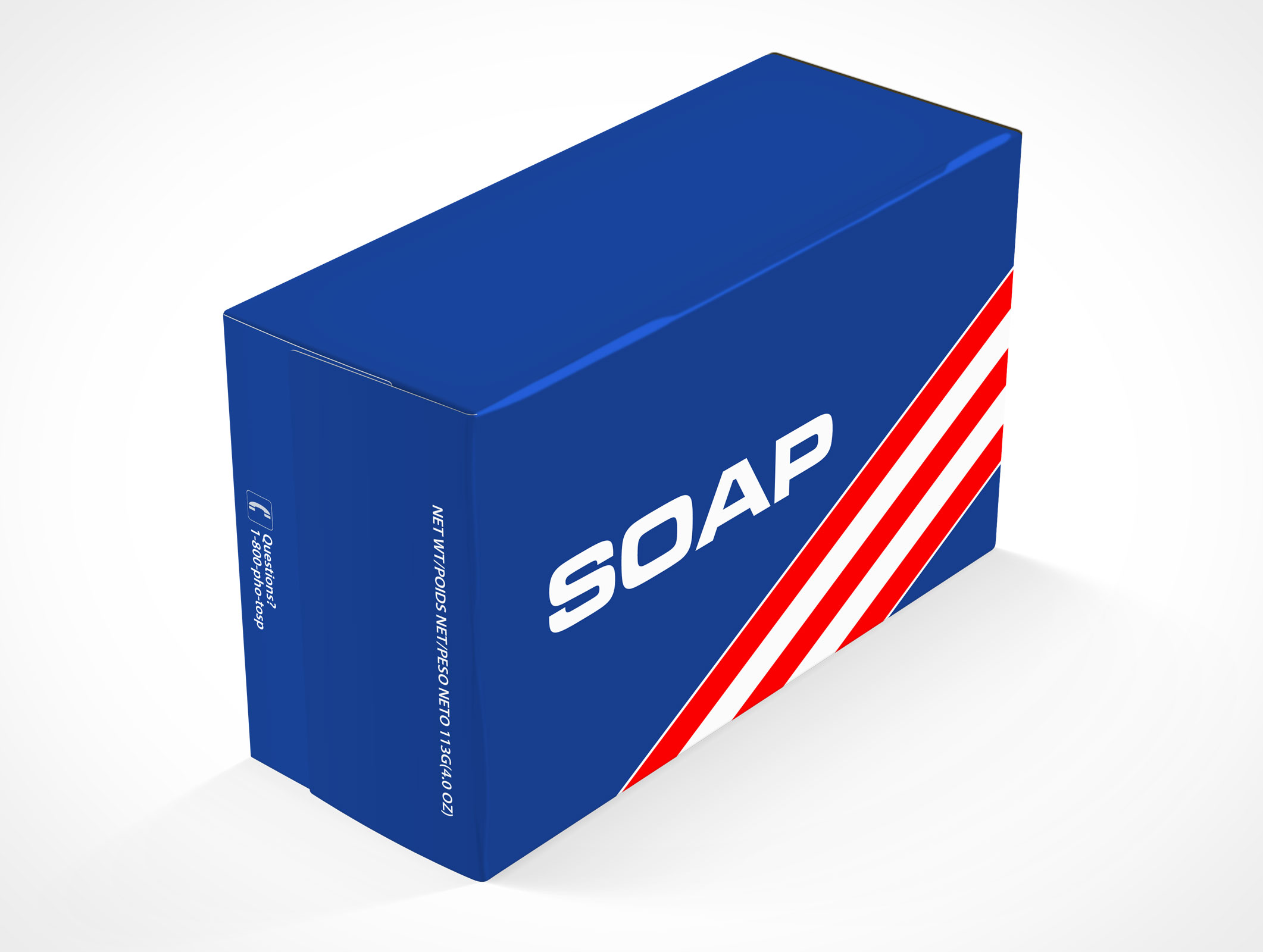 Cosmetic Soap Box Mockup 1r4