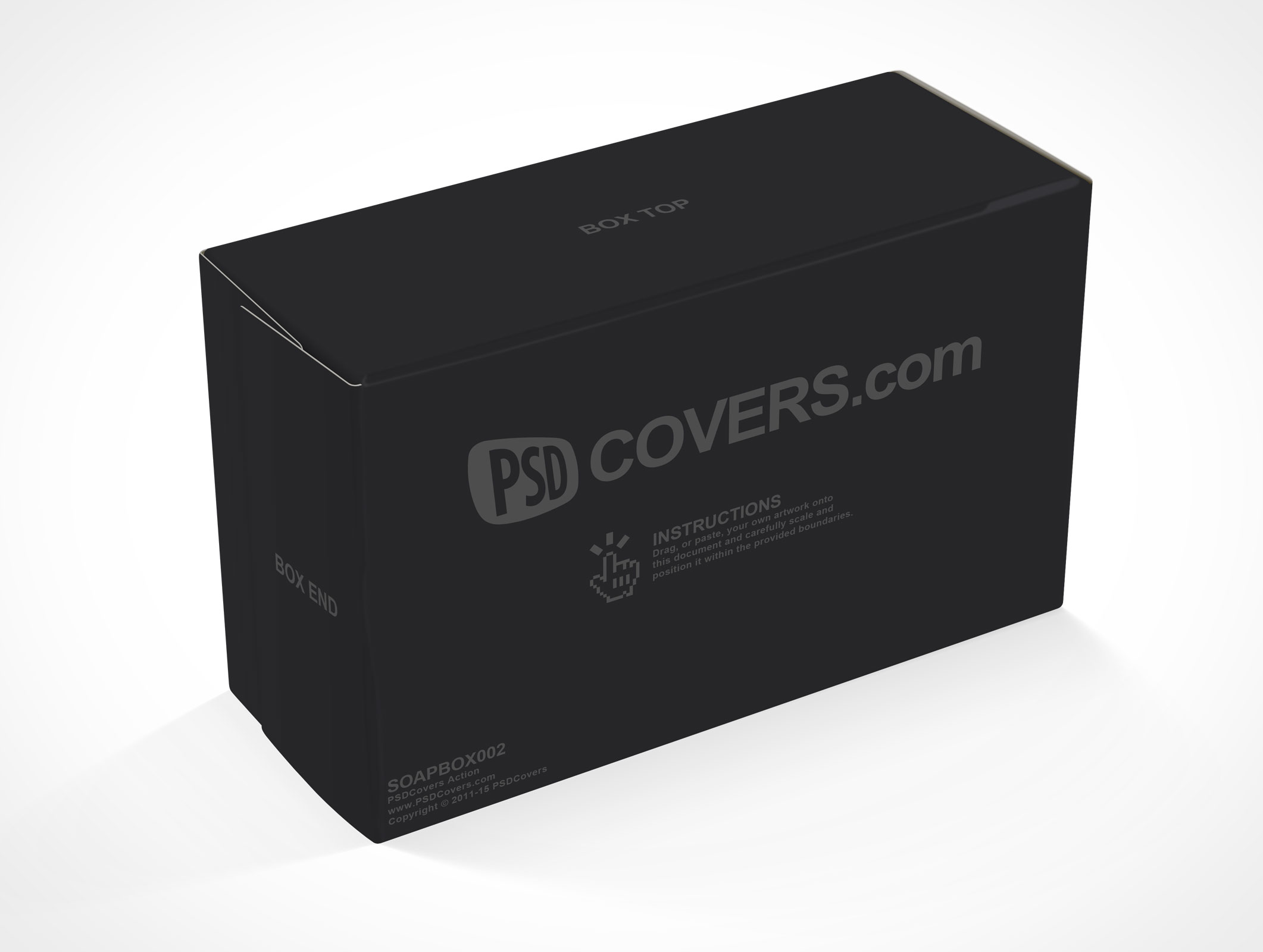 Cosmetic Soap Box Mockup 2