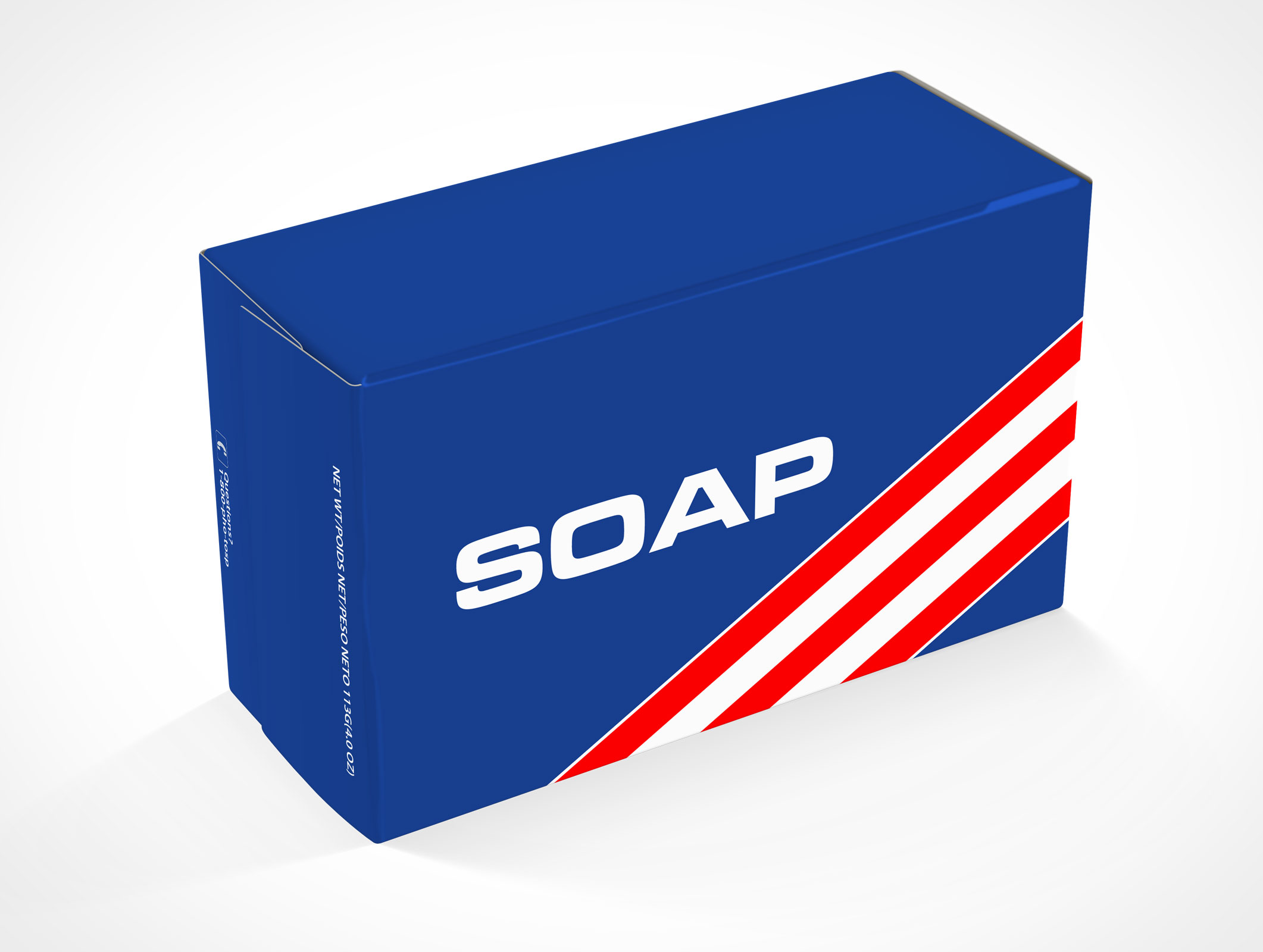 Cosmetic Soap Box Mockup 2r4