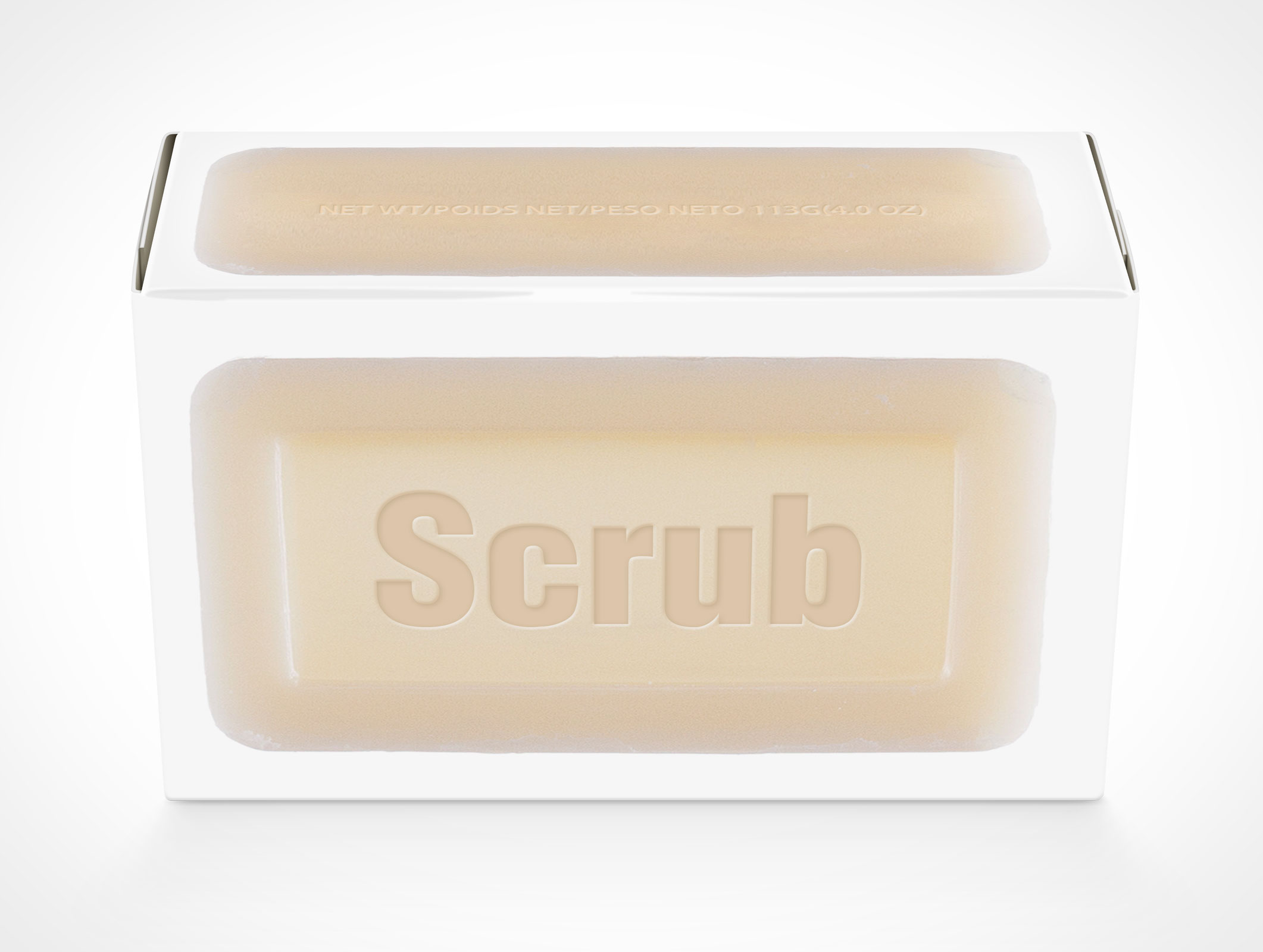Cosmetic Soap Box Mockup 3r5