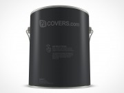 PSD 1 Gallon Paint Can Mockup