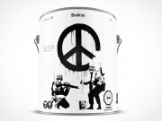 1 Gallon Paint Can Mockup 21r