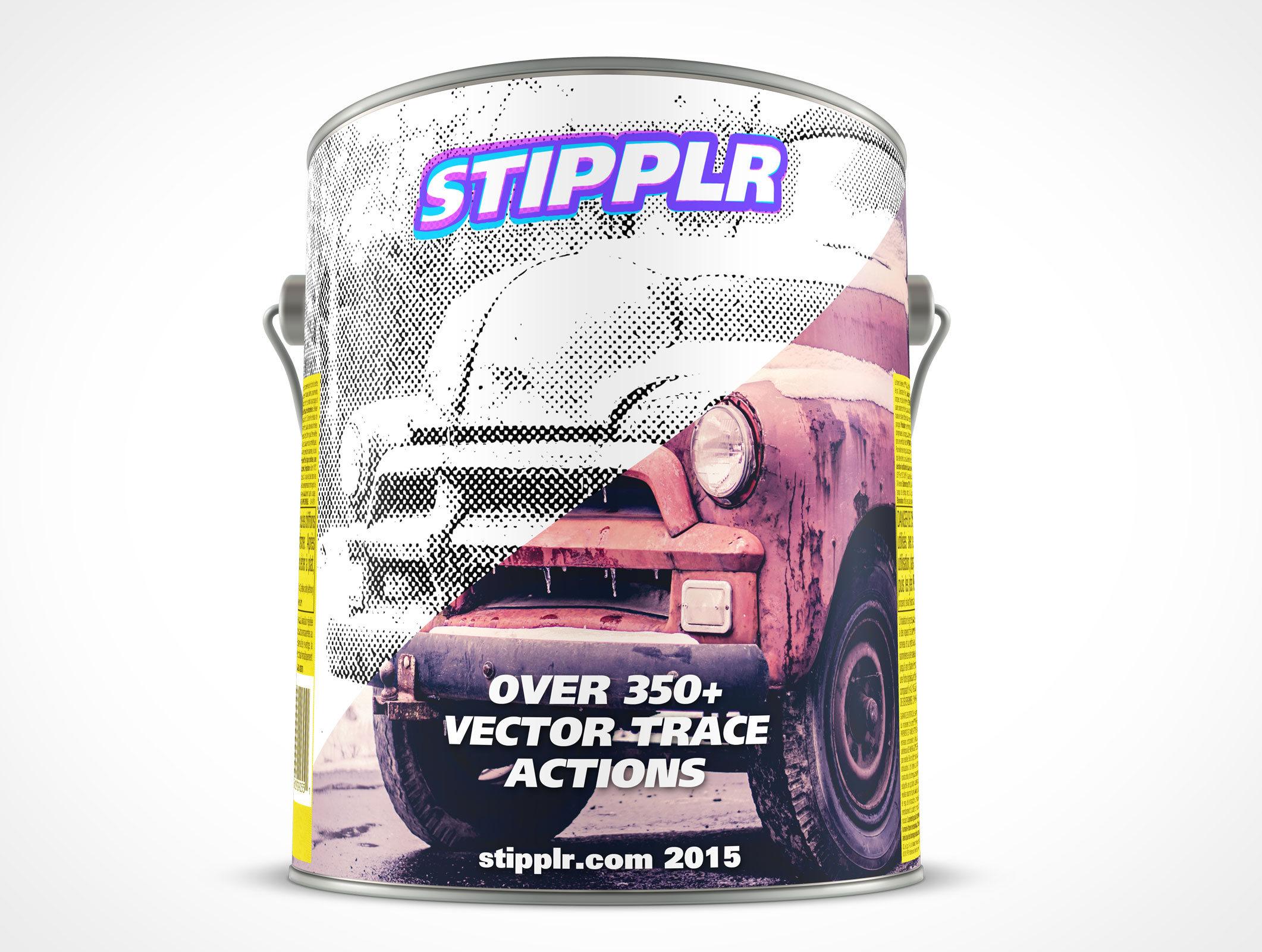 1 Gallon Paint Can Mockup 21r2