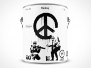 1 Gallon Paint Can Mockup 22r