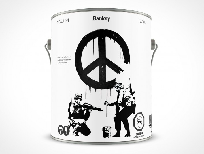 Paint Can Mockup EyeLevel Front View 167x194 in Can Catalog