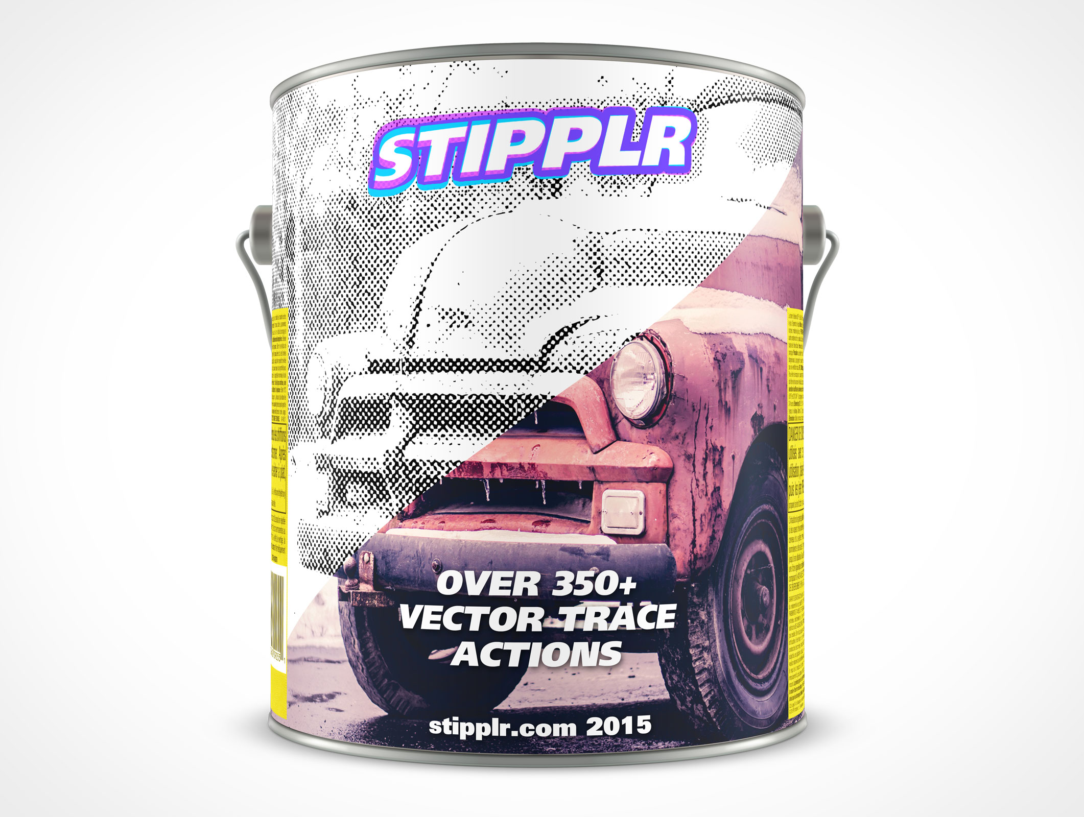 1 Gallon Paint Can Mockup 22r2