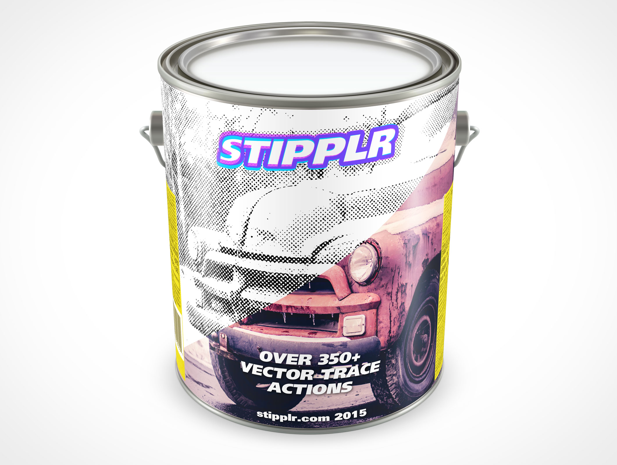 1 Gallon Paint Can Mockup 23r2