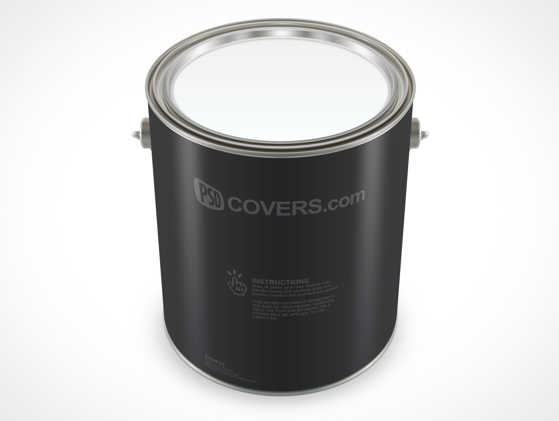 1 Gallon Paint Can Mockup 24