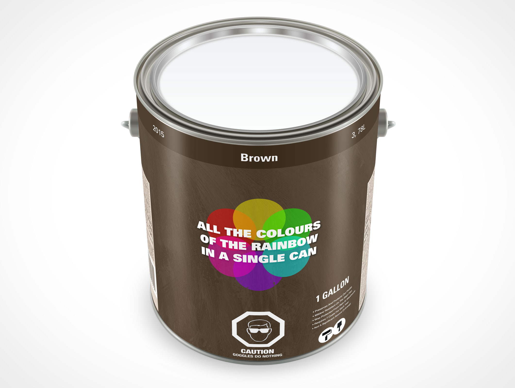 1 Gallon Paint Can Mockup 24r3