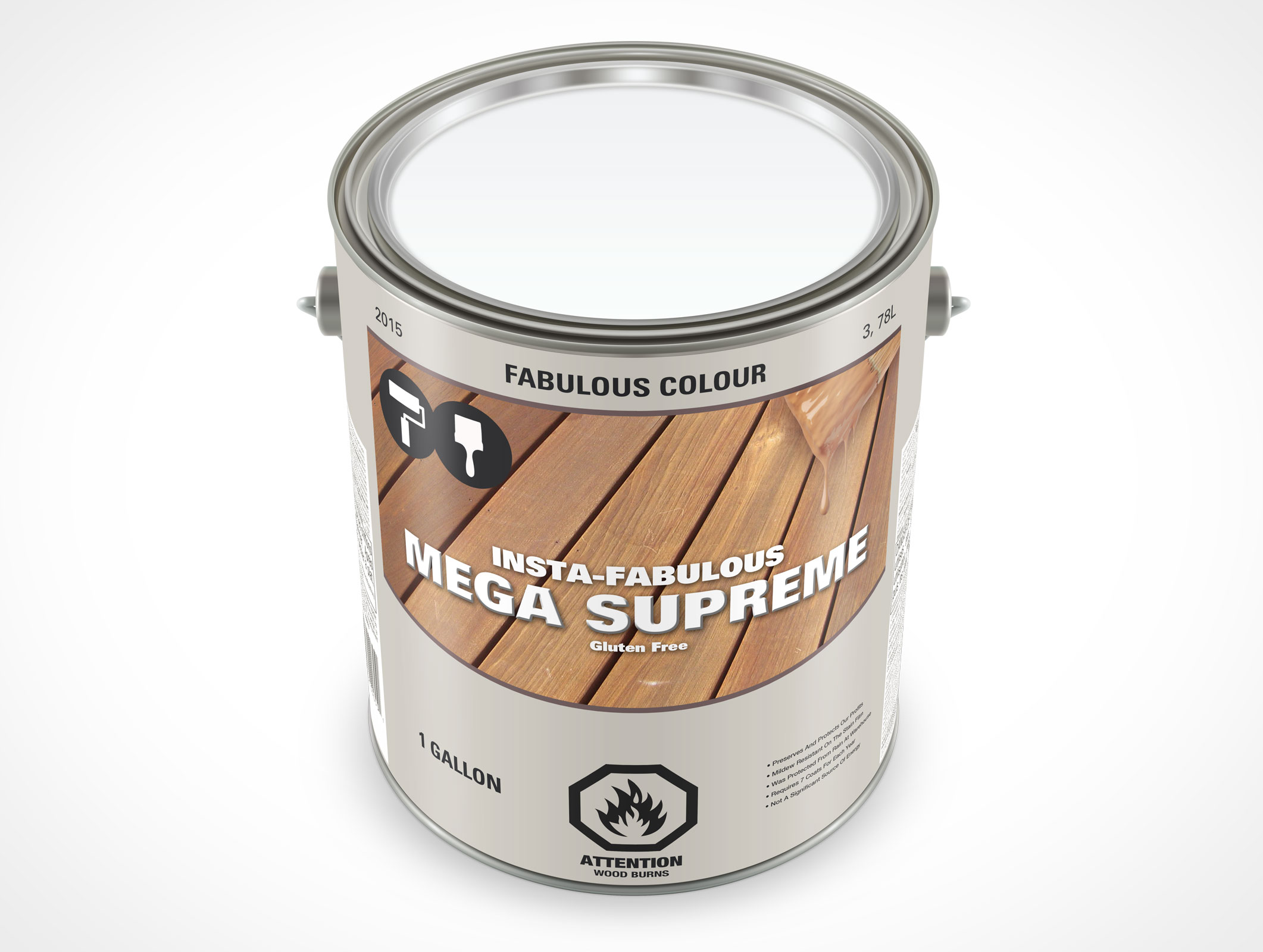 1 Gallon Paint Can Mockup 24r5