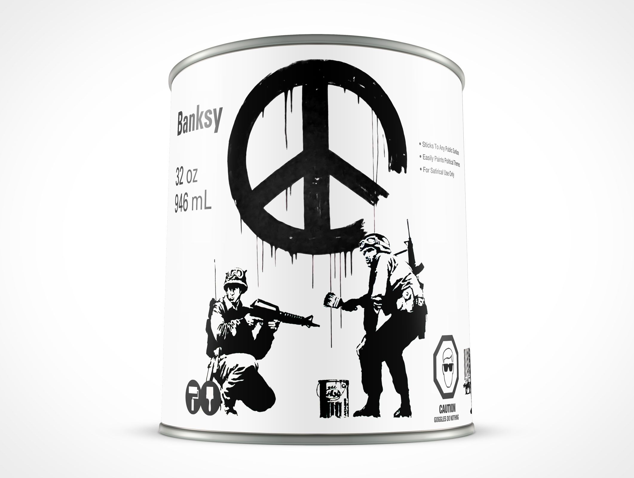 32oz Paint Can Mockup 25r2