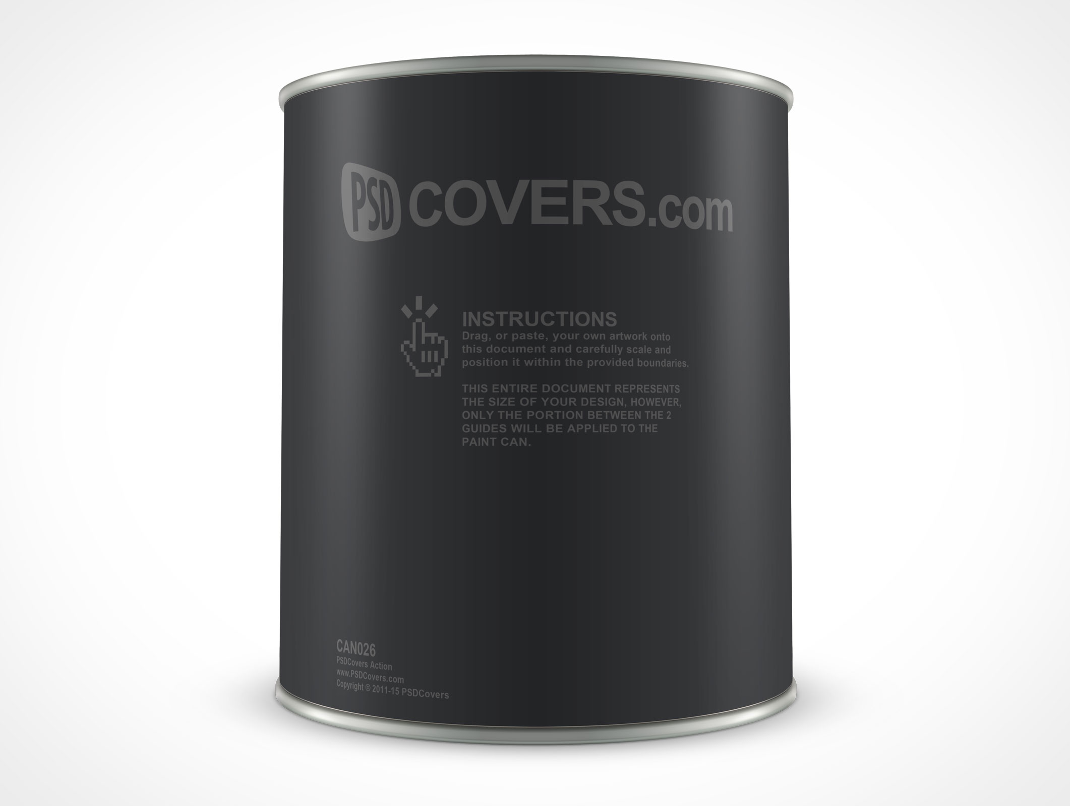 32oz Paint Can Mockup 26