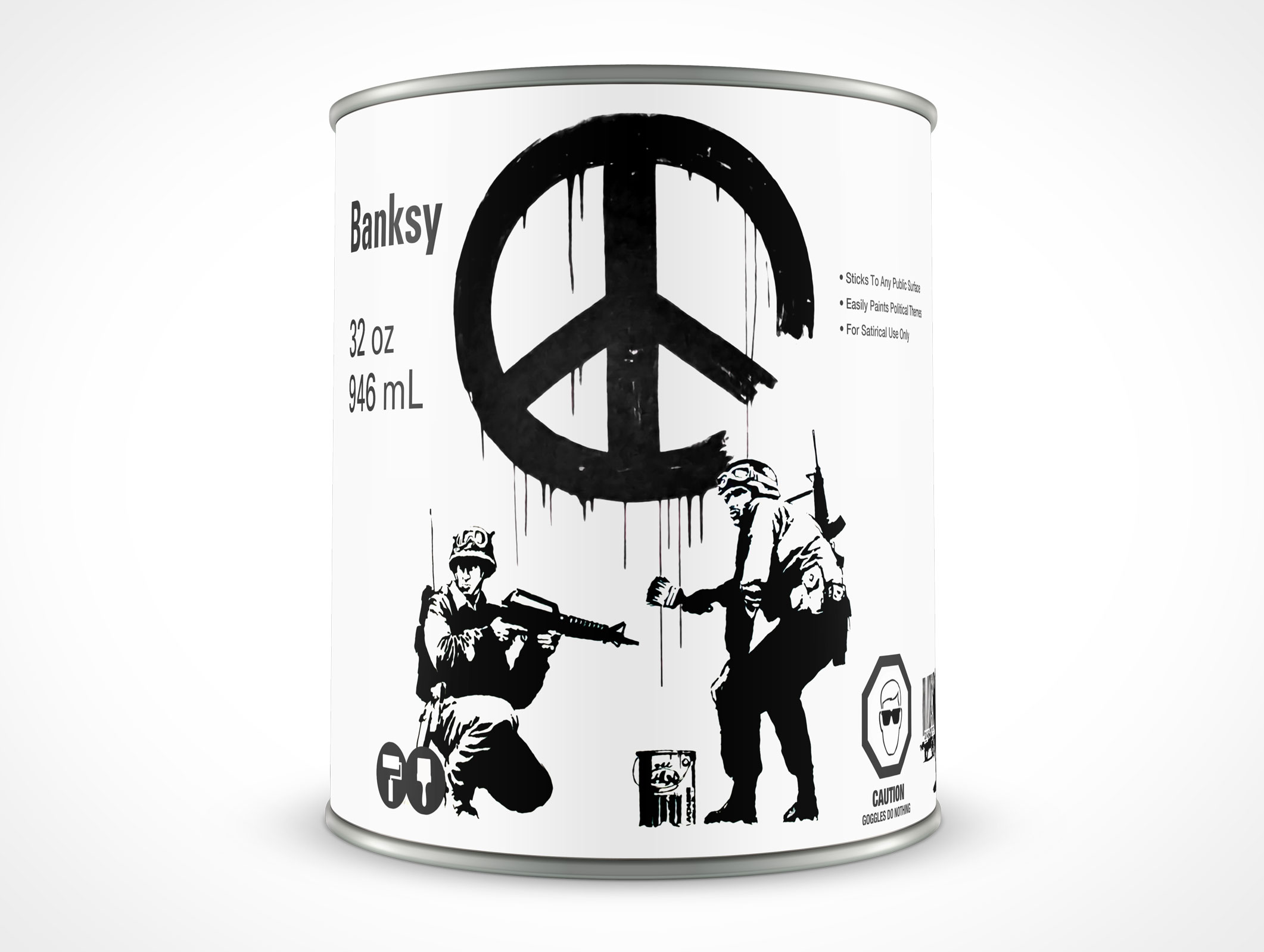 32oz Paint Can Mockup 26r2