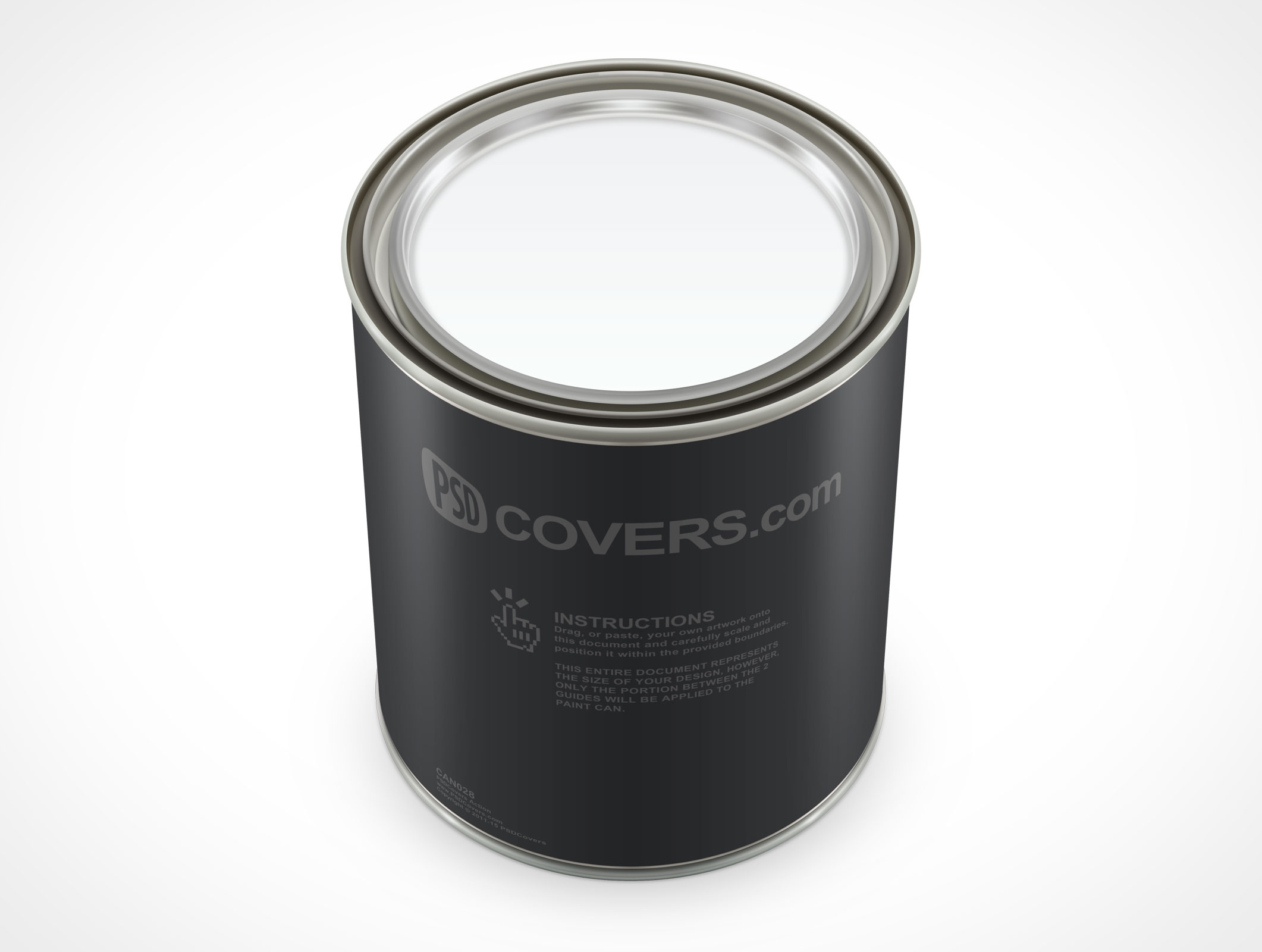 32oz Paint Can Mockup 28