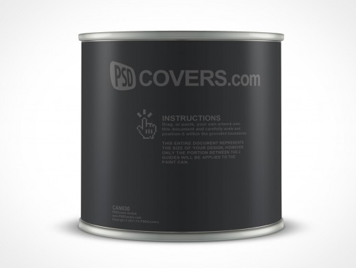 8oz Paint Can Mockup 30