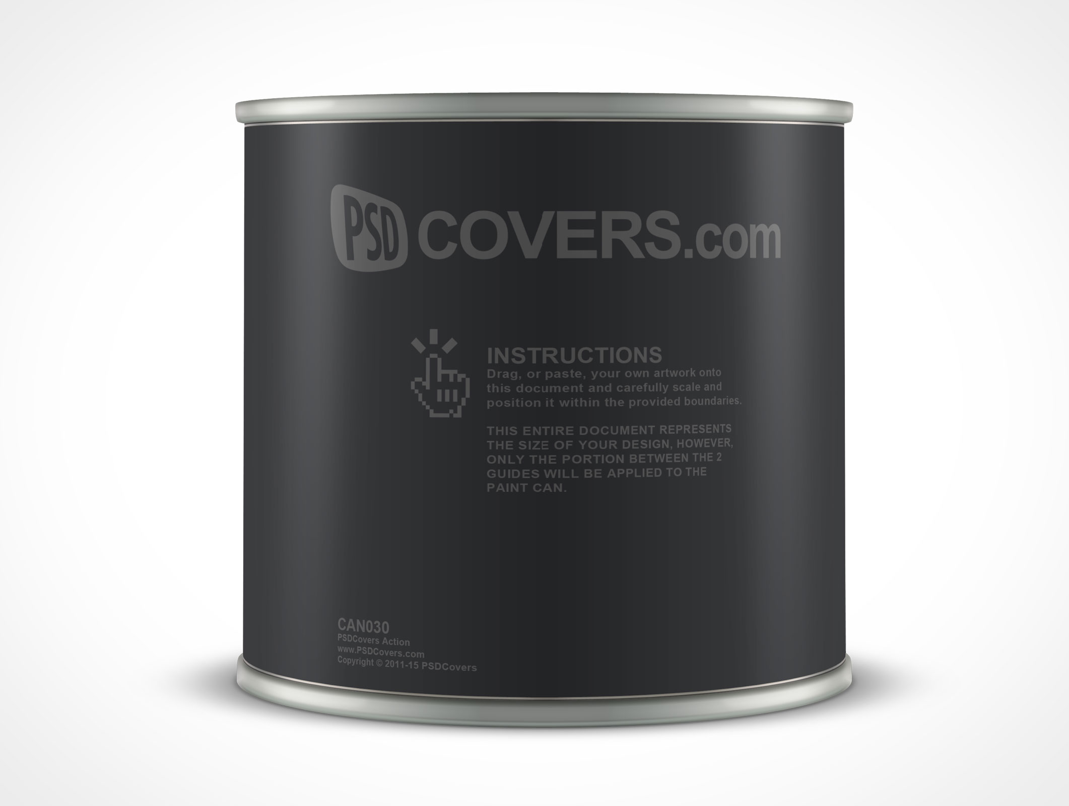 8oz Paint Can Mockup 30