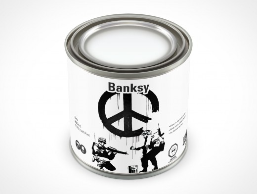 8oz Paint Can Mockup 31r
