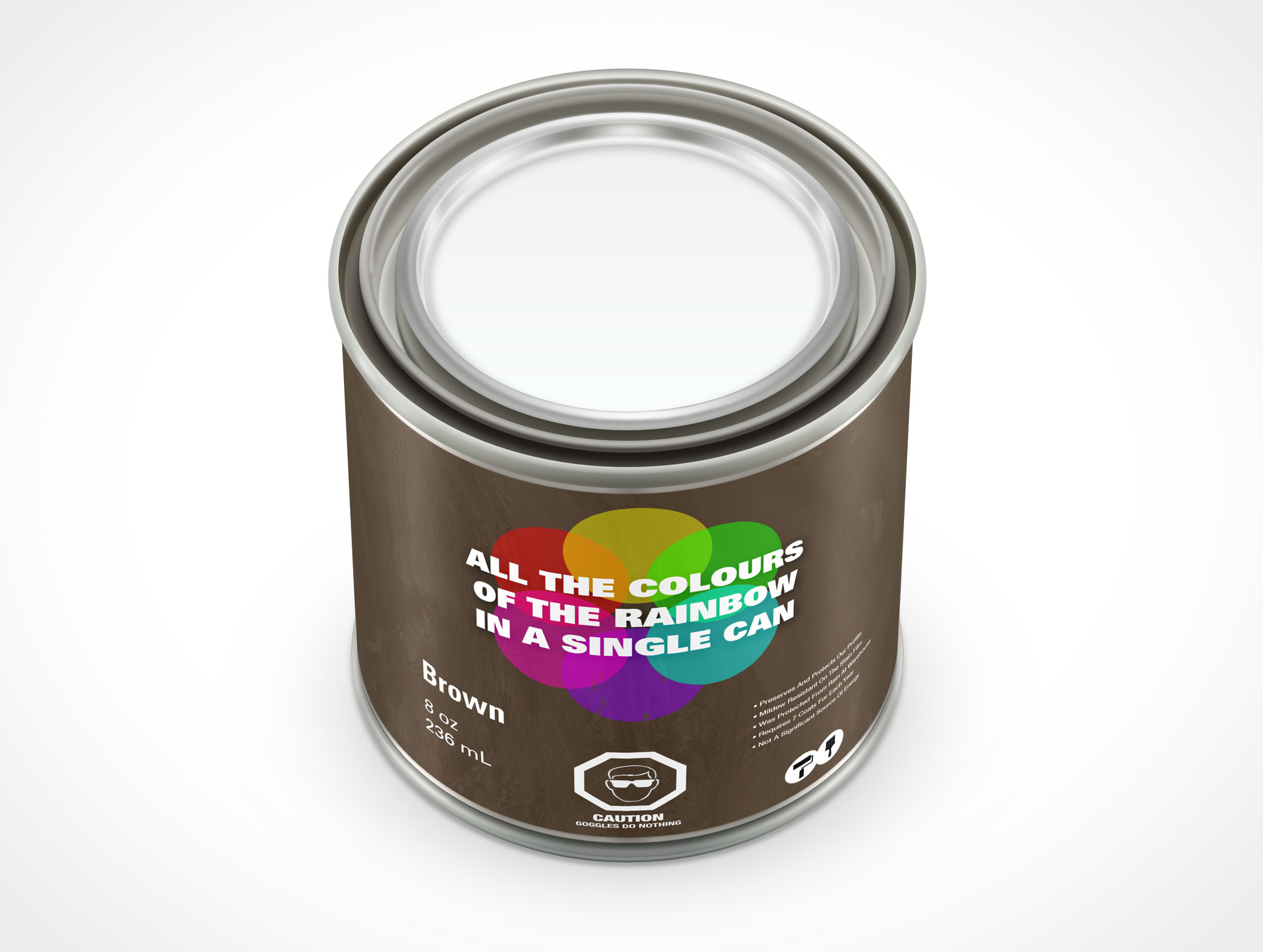 8oz Paint Can Mockup 32r3