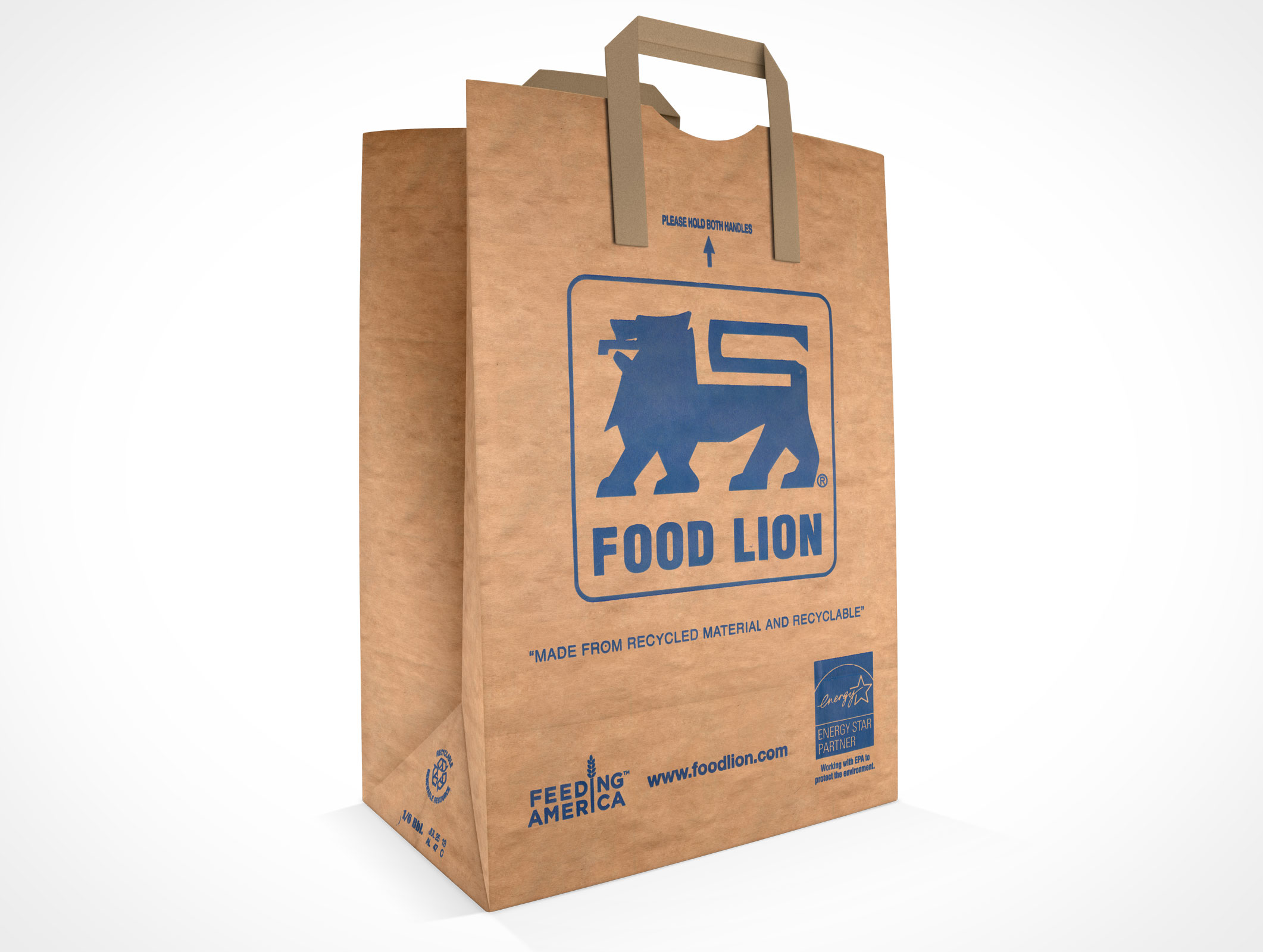 Grocery Paper Bag Mockup 2r5