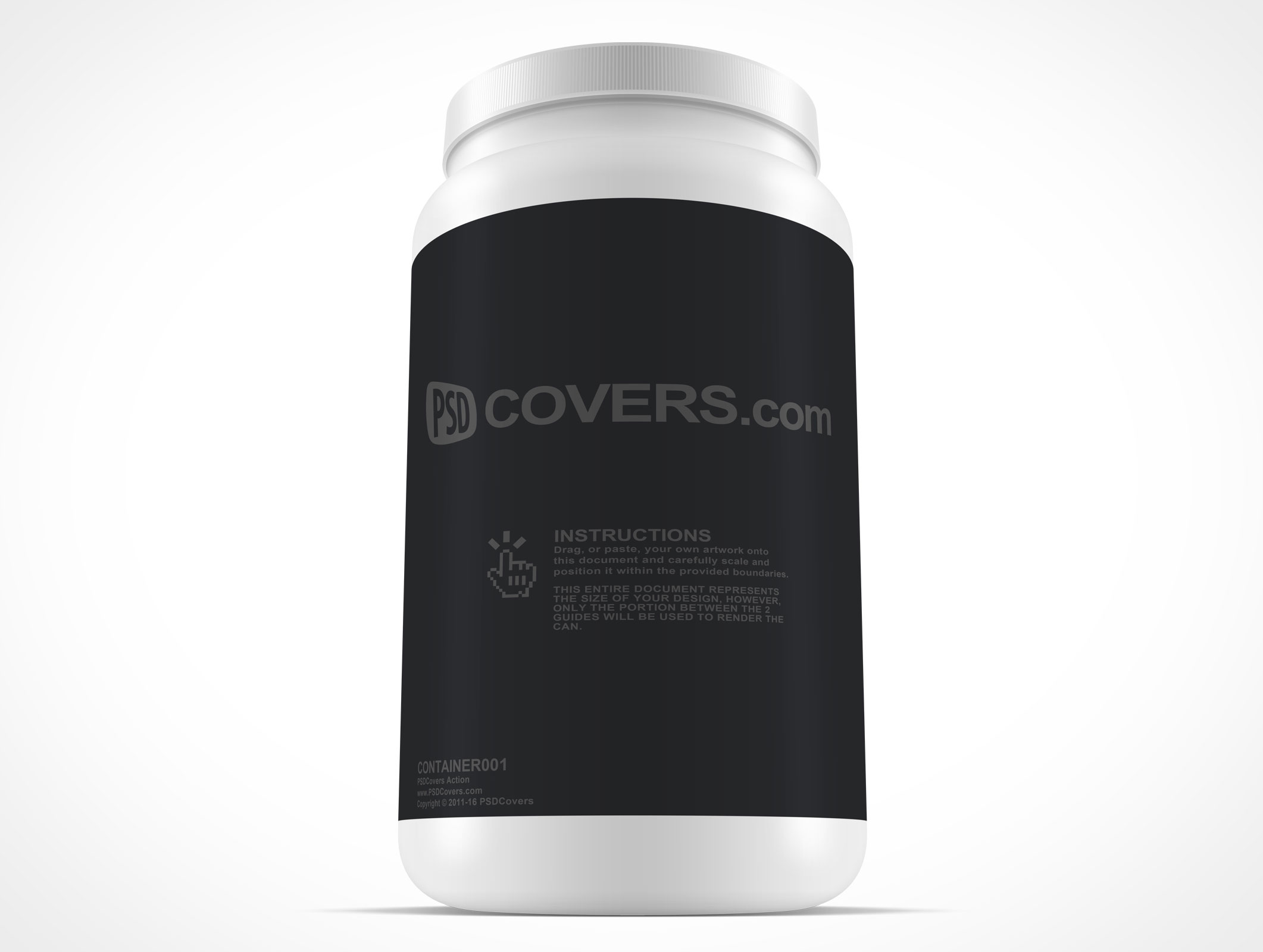 Protein Container Mockup 1