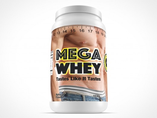 Protein Container Mockup 1r