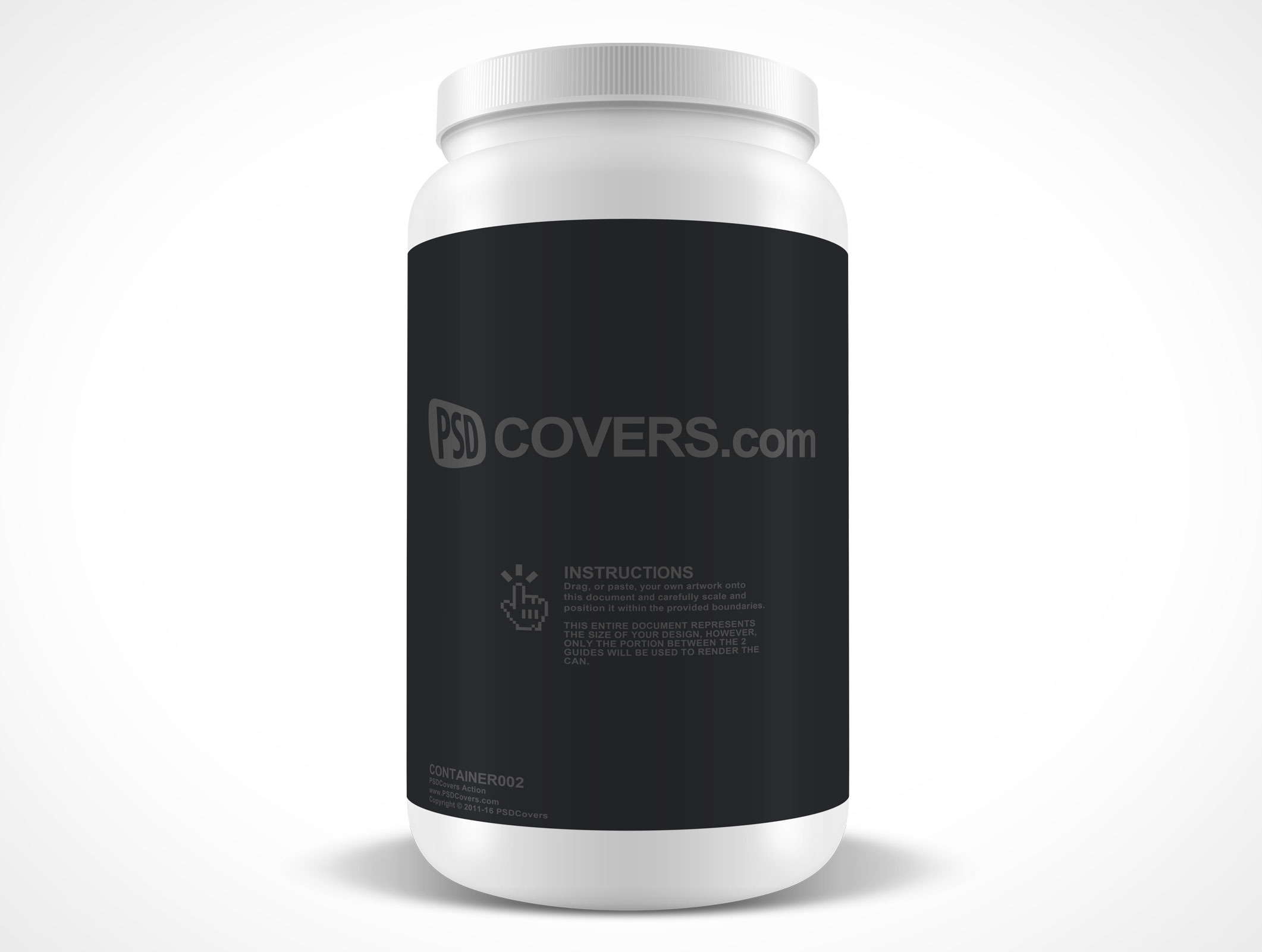 Protein Container Mockup 2