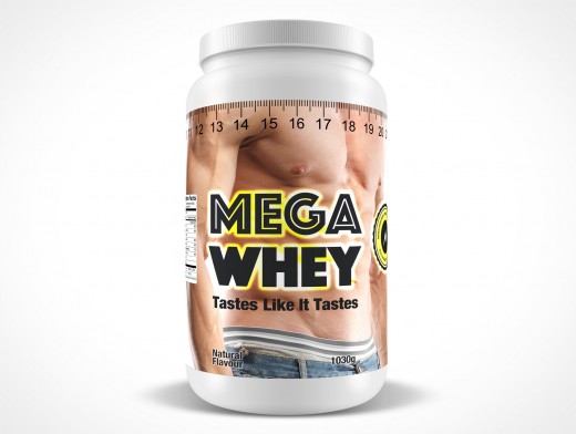 Protein Container Mockup 2r