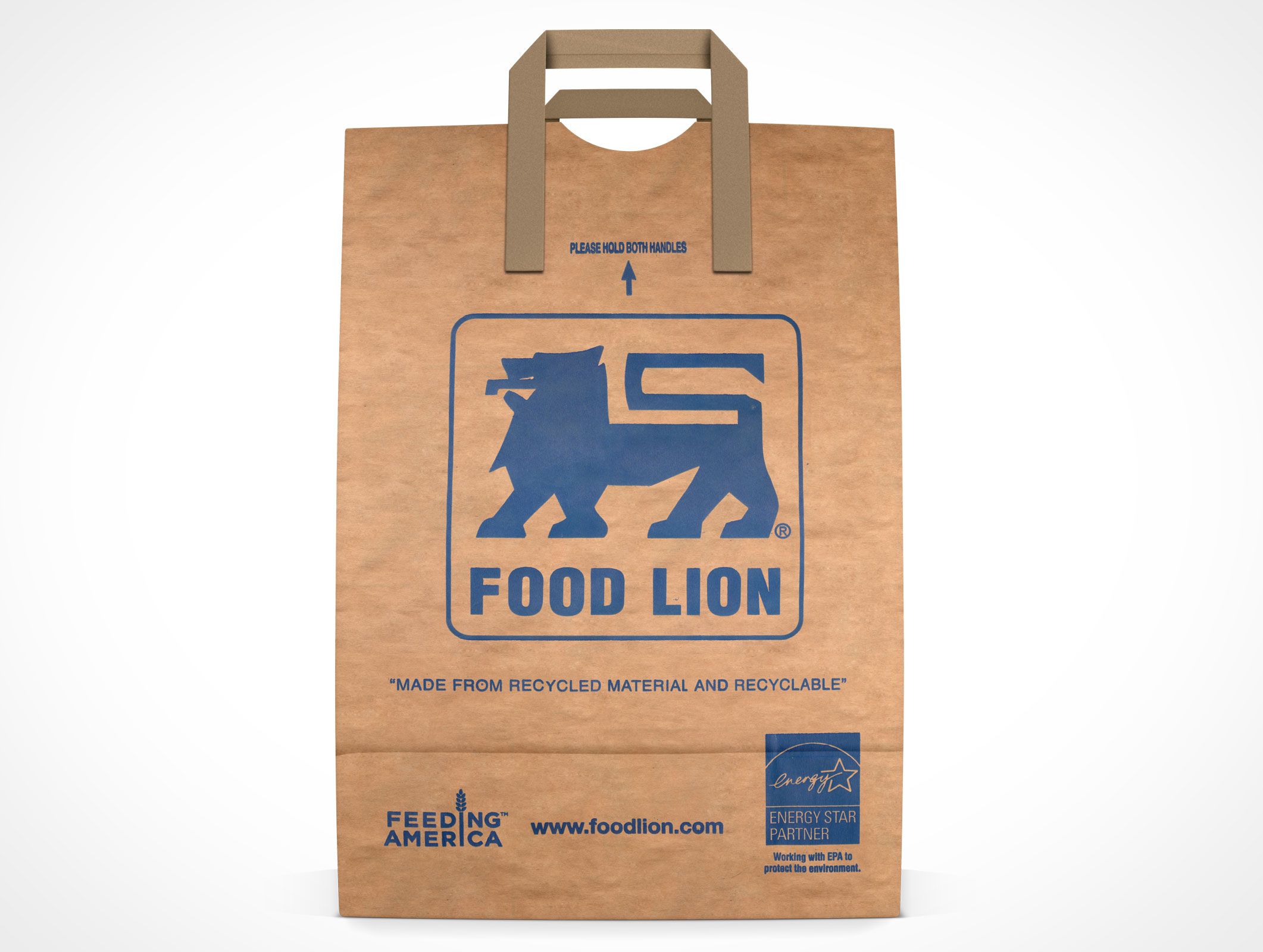 Grocery Paper Bag Mockup 3r3