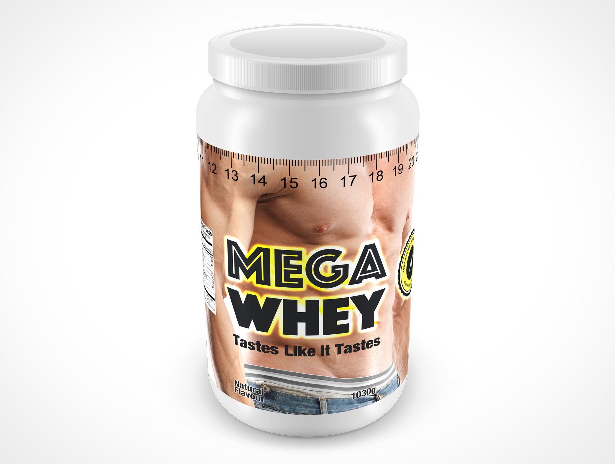 Protein Container Mockup 3r2