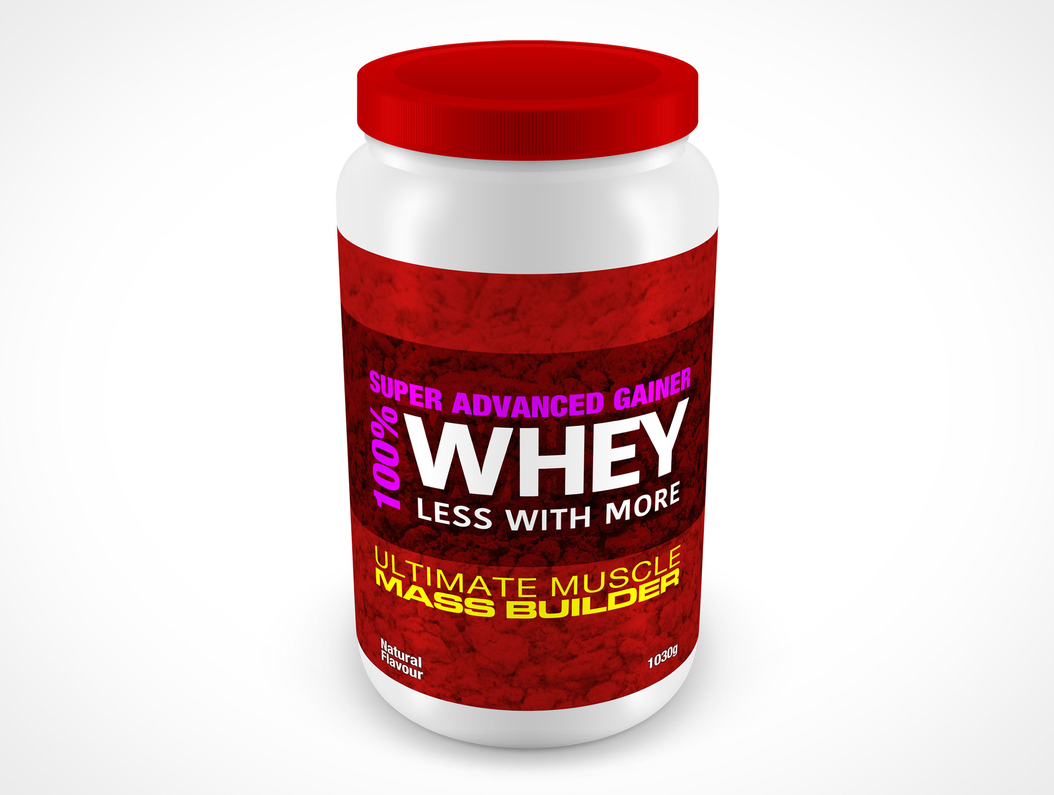 Protein Container Mockup 3r5