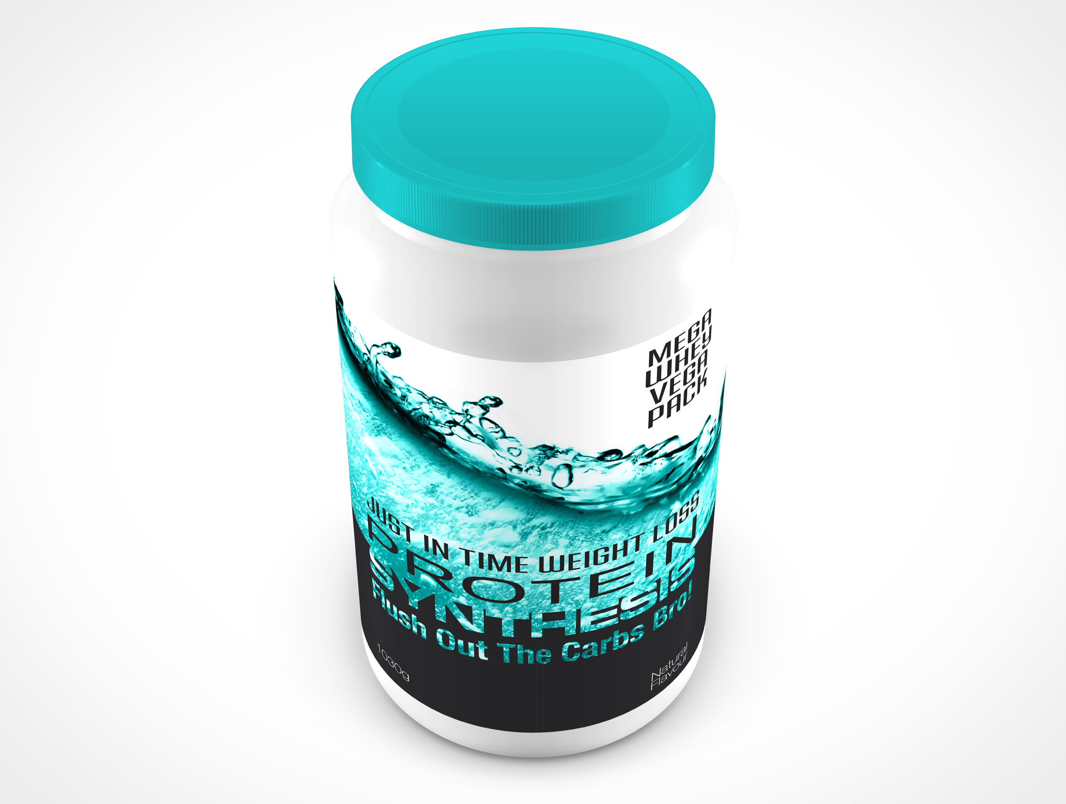 Protein Container Mockup 4r5