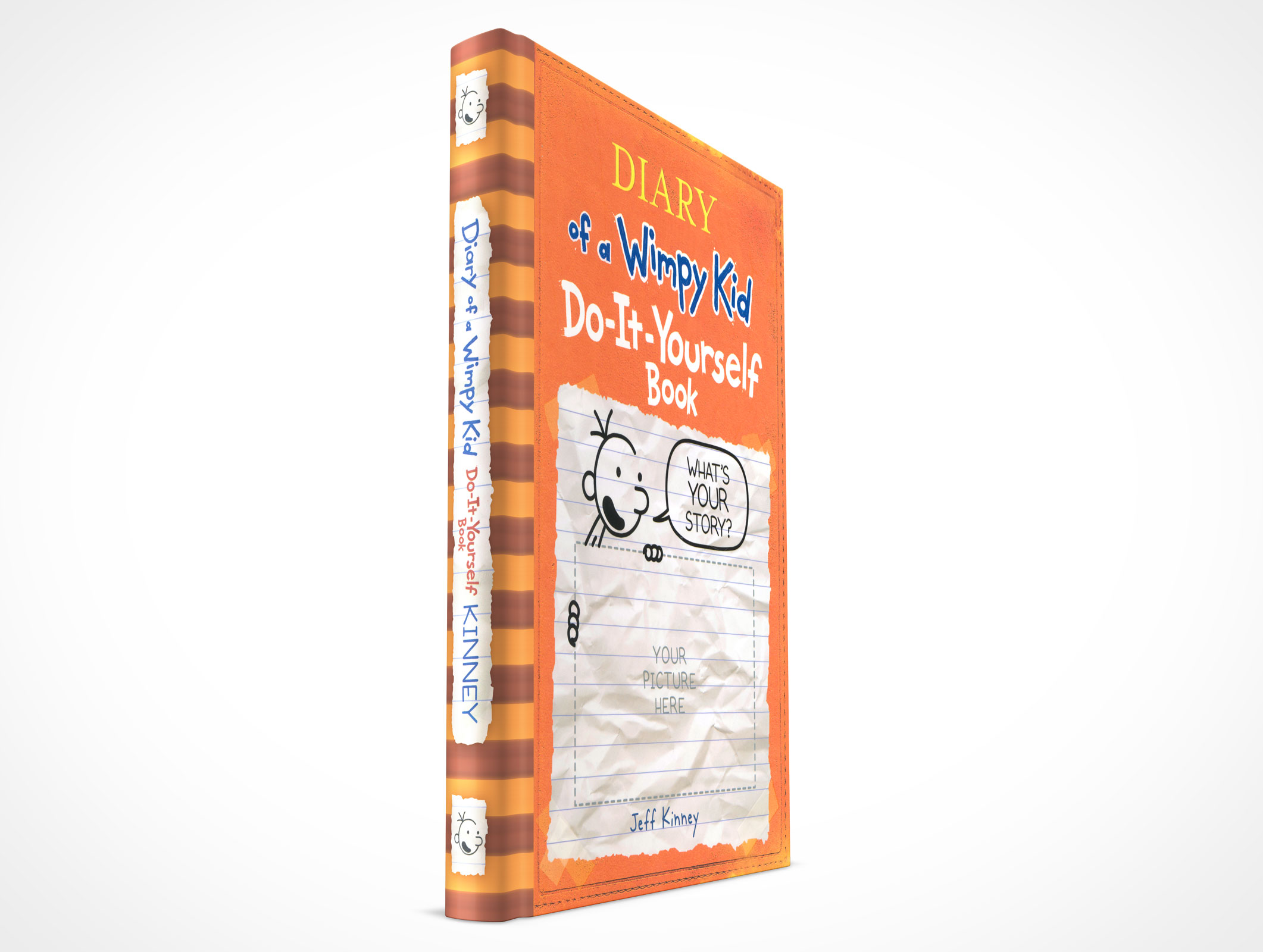 Children's Hardbound Book Mockup 1r2