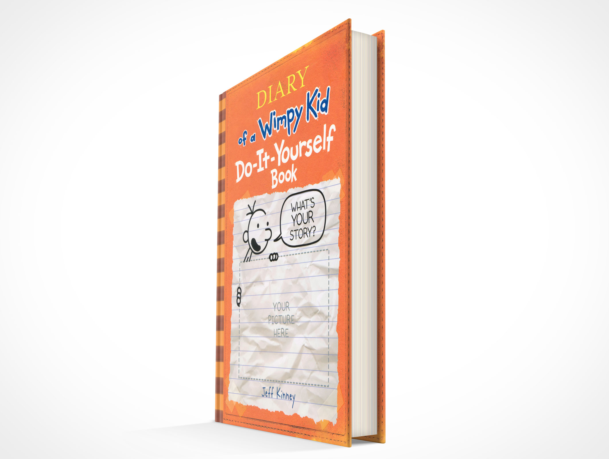 Children's Hardbound Book Mockup 3r2