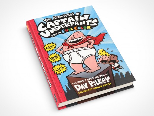 Children's Hardbound Book Mockup 6r