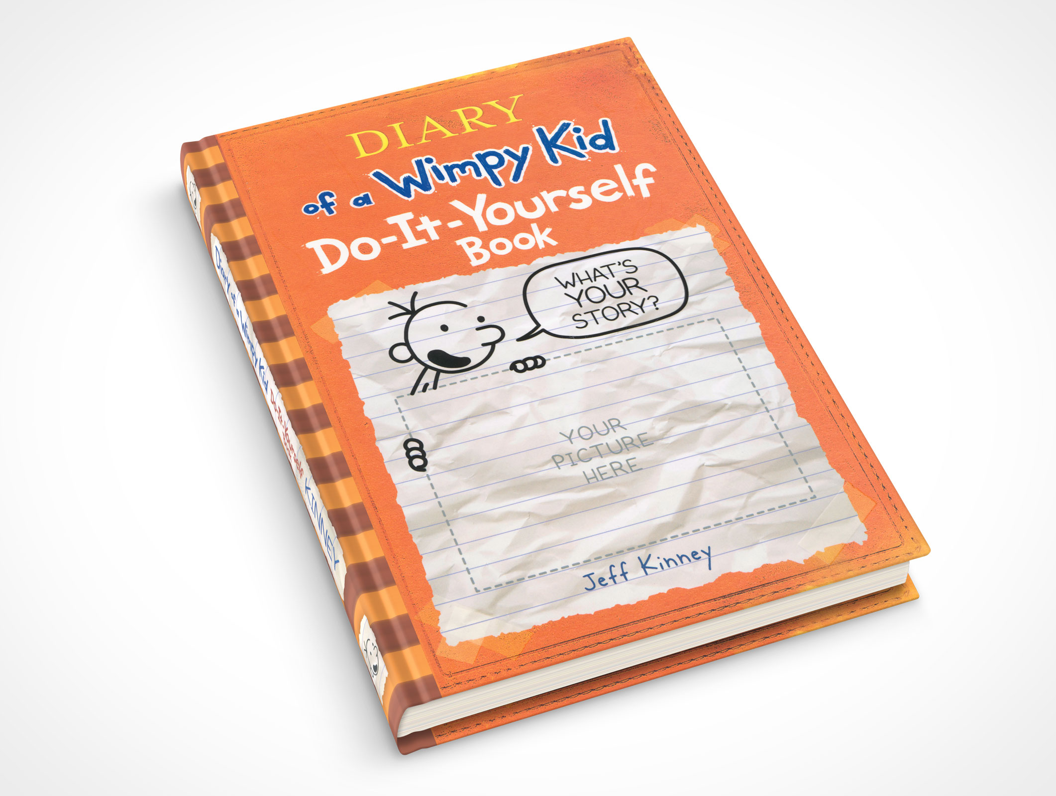 Children's Hardbound Book Mockup 6r2