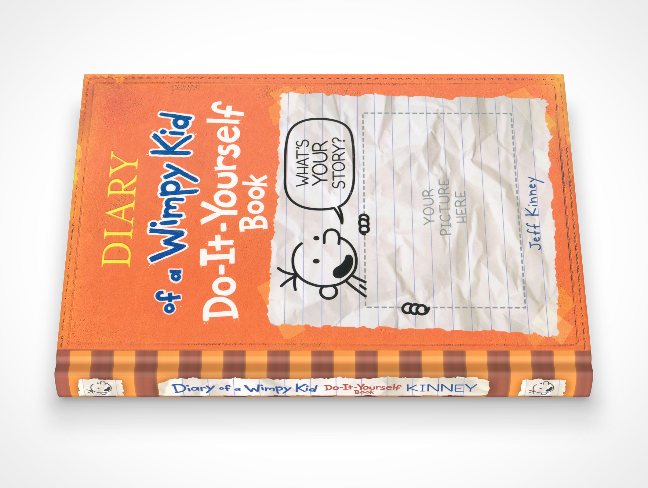 Children's Hardbound Book Mockup 7r2