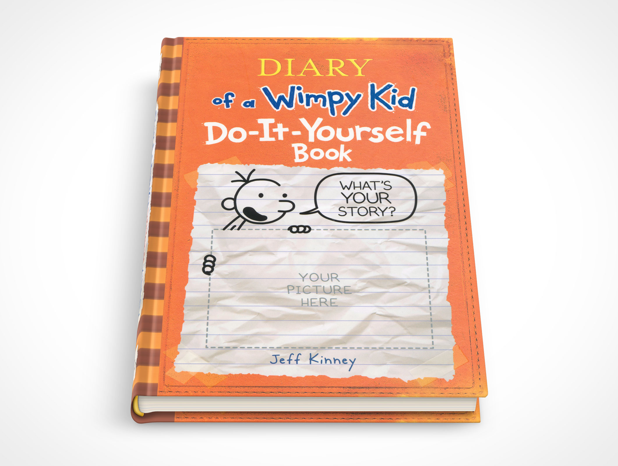 Children's Hardbound Book Mockup 8r2