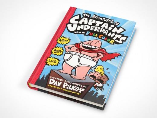 Children's Hardbound Book Mockup 9r
