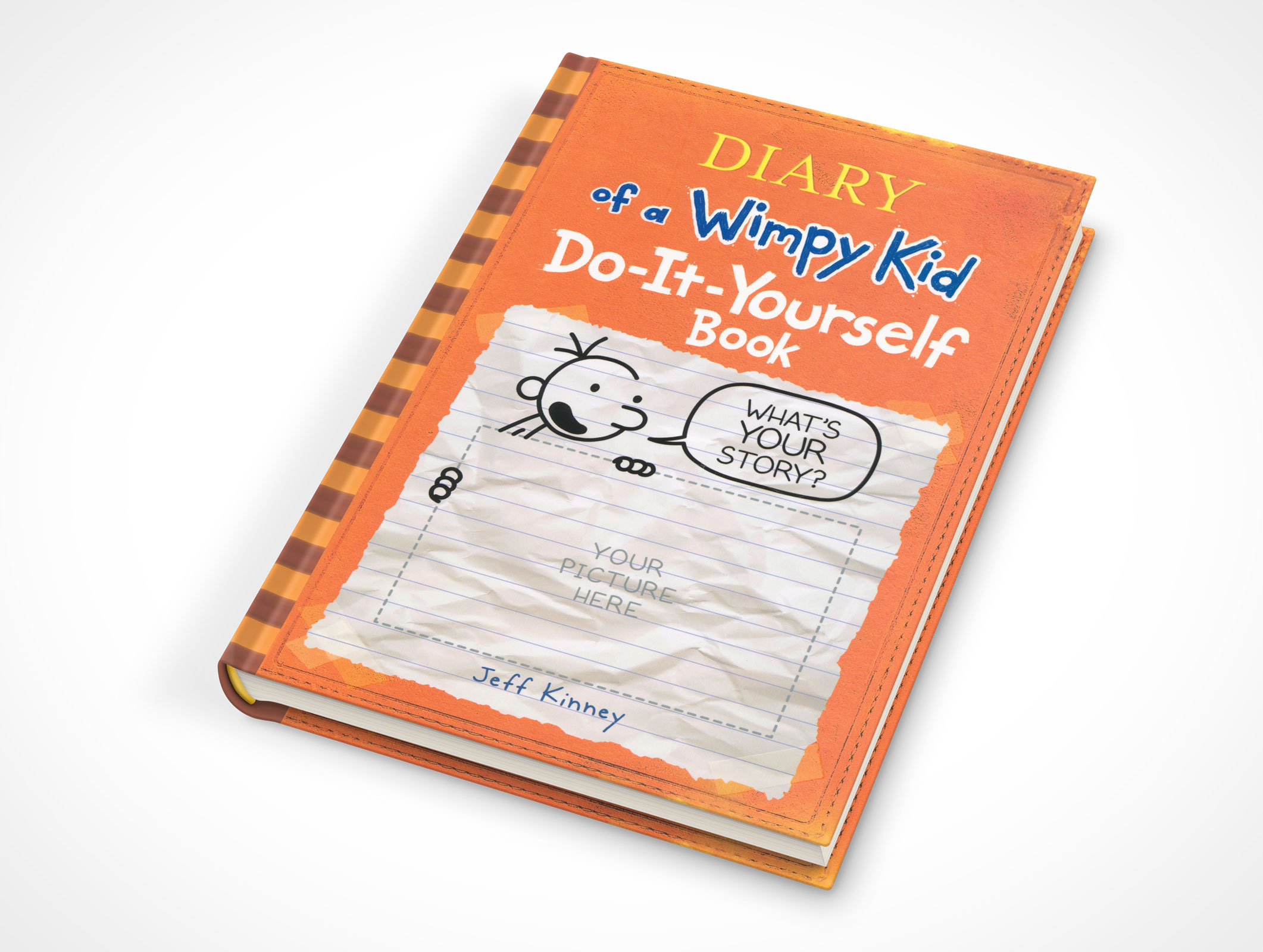 Children's Hardbound Book Mockup 9r2